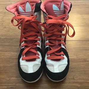 RARE Adidas originals Missy Elliott Respect Me High Tops